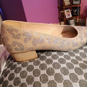 Elegant Gold and Silver Women's Shoes